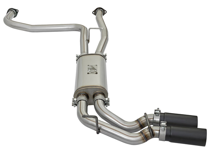 Rebel Series Cat-Back Exhaust System <br> 16-17 Nissan Titan V8 5.6L
