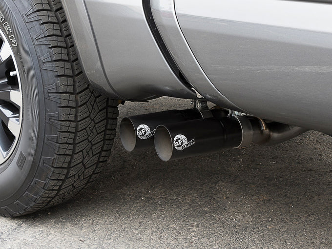 Rebel Series Cat-Back Exhaust System <br> 16-17 Nissan Titan V8 5.6L