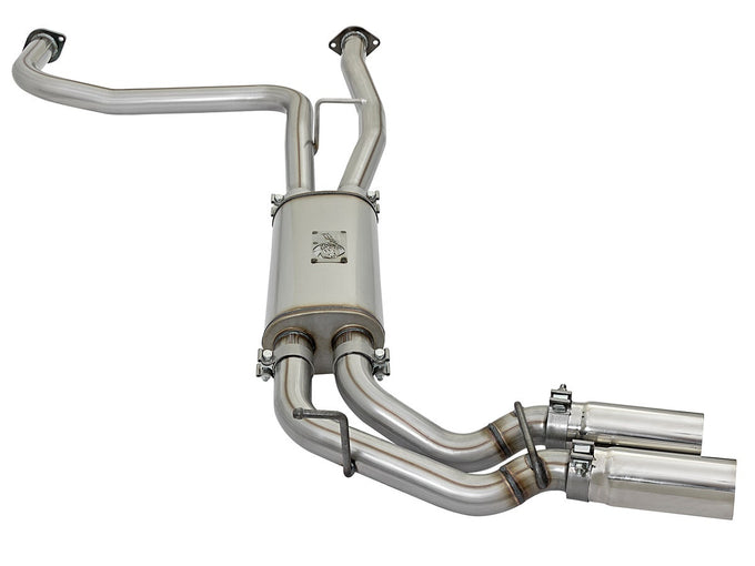 Rebel Series Cat-Back Exhaust System <br> 16-17 Nissan Titan V8 5.6L