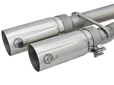 Rebel Series Cat-Back Exhaust System <br> 16-17 Nissan Titan V8 5.6L