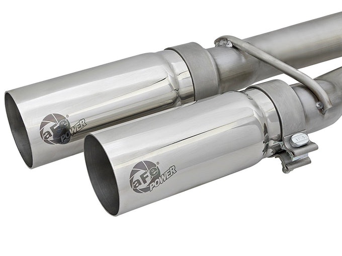 Rebel Series Cat-Back Exhaust System <br> 16-17 Nissan Titan V8 5.6L