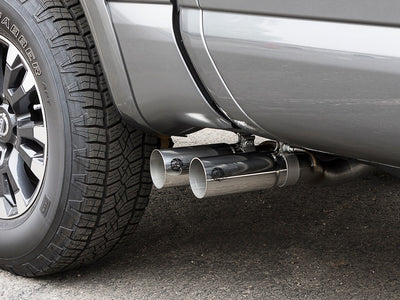 Rebel Series Cat-Back Exhaust System <br> 16-17 Nissan Titan V8 5.6L