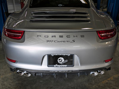 MACH Force-Xp OE Replacement Exhaust Tip <br> 12-16 Porsche Carrera S