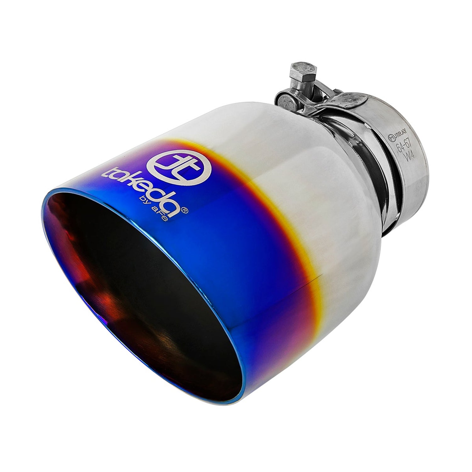 Takeda Stainless Steel Exhaust Tip <br> Universal