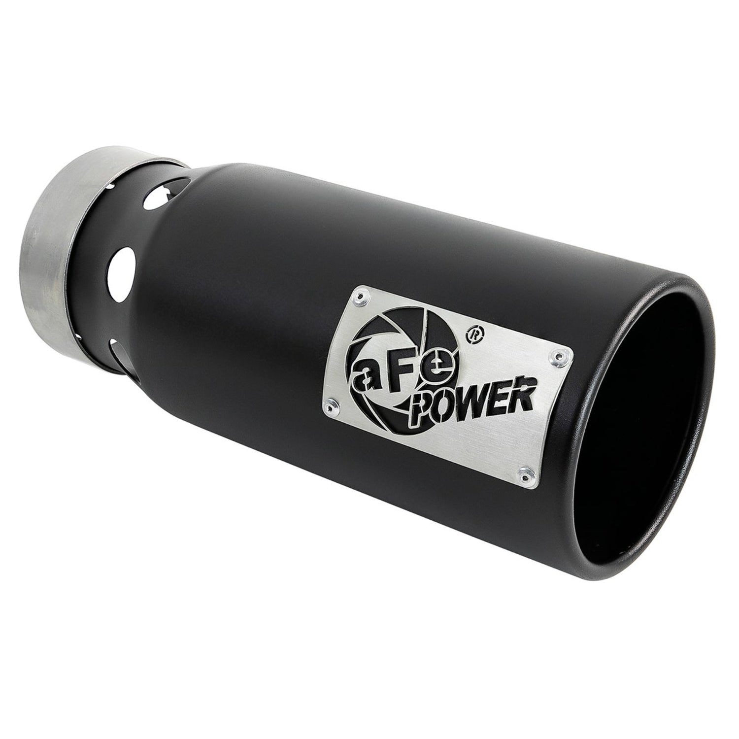 SATURN 4S Exhaust Tip Black <br> Universal