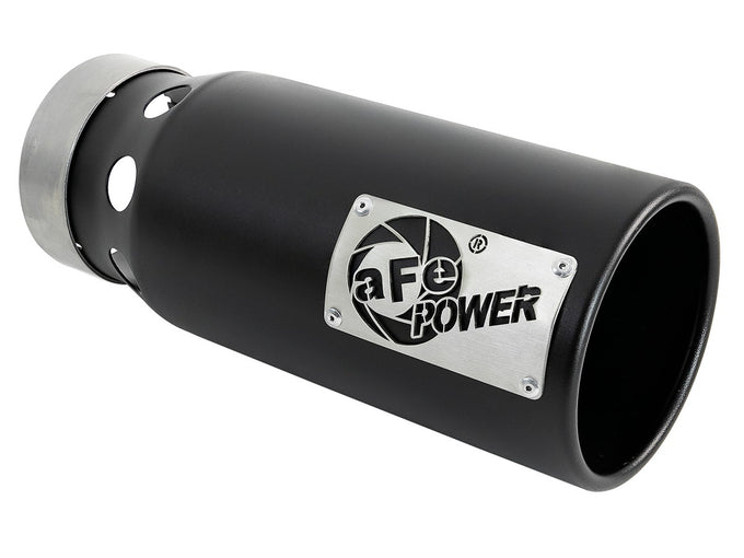 SATURN 4S Exhaust Tip Black <br> Universal
