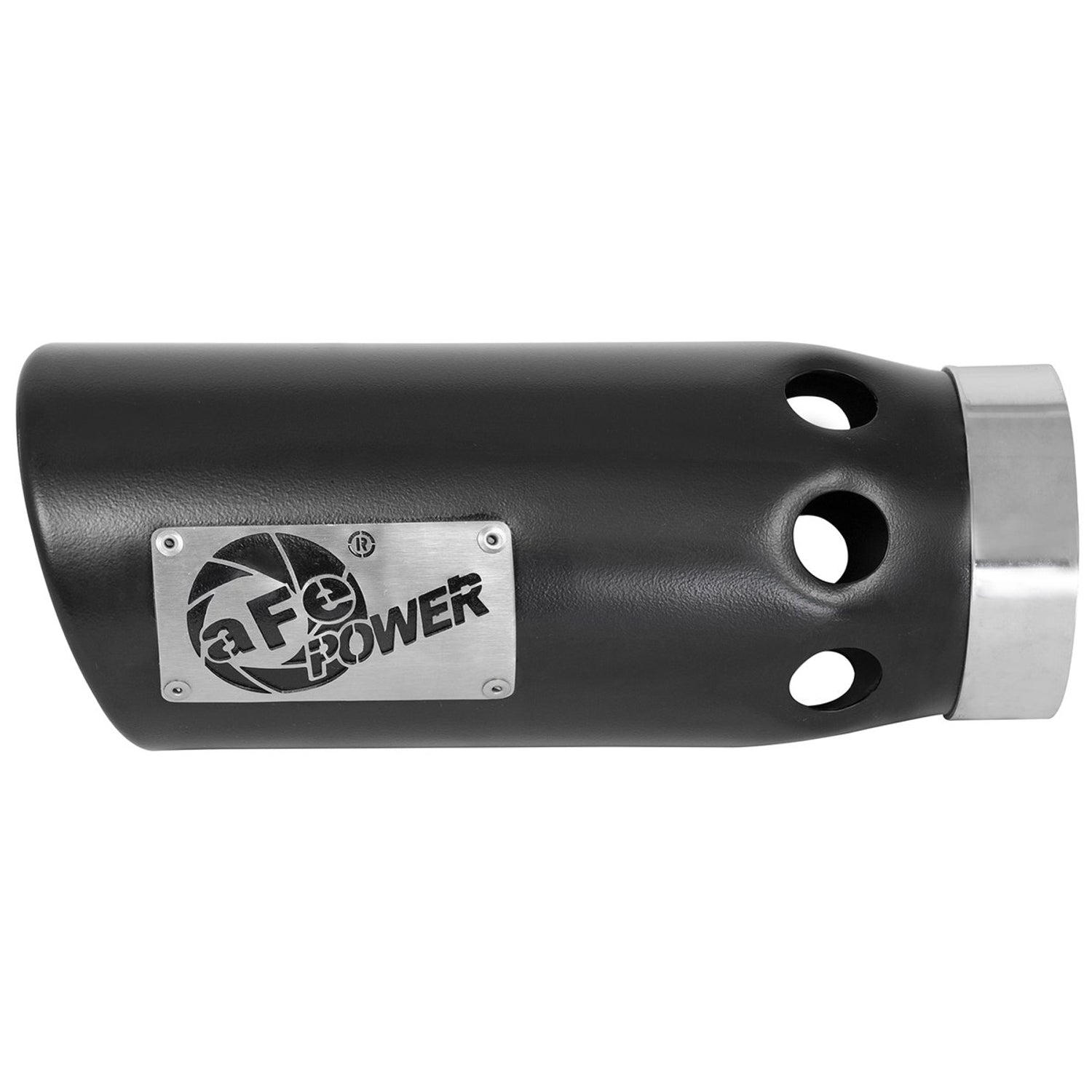 MACH Force-Xp Exhaust Tip Black <br> Universal