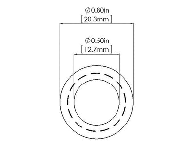 Magnum FORCE Replacement Breather Hose <br> Universal