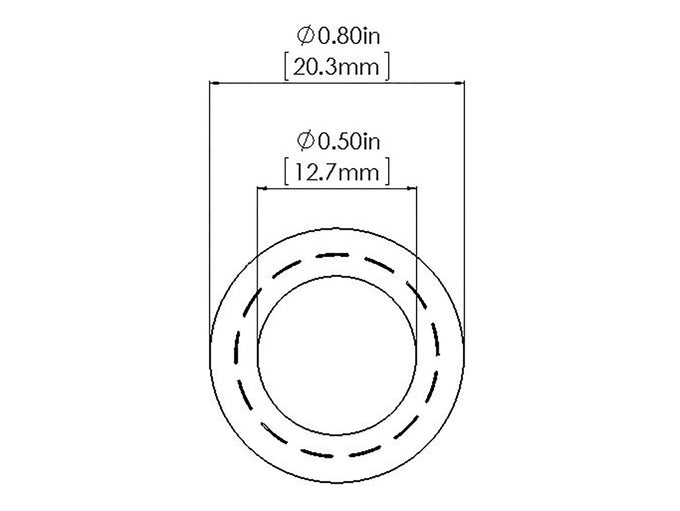 Magnum FORCE Replacement Breather Hose <br> Universal