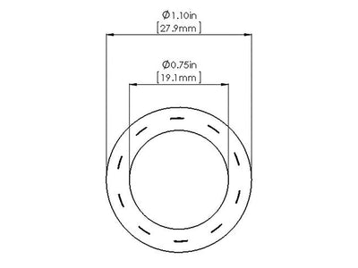 Magnum FORCE Replacement Breather Hose <br> Universal