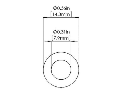 Magnum FORCE Replacement Breather Hose <br> Universal