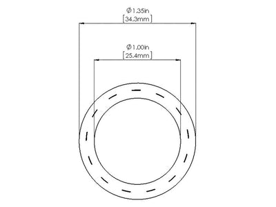 Magnum FORCE Replacement Breather Hose <br> Universal