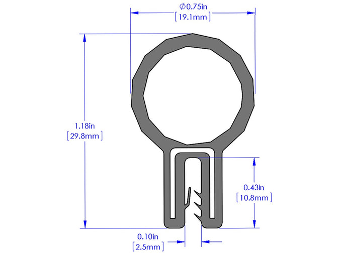 Magnum FORCE Replacement Trim Seal Kit <br> Universal