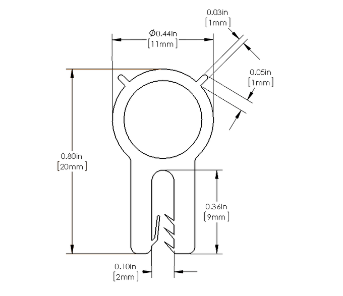 Magnum FORCE Replacement Trim Seal Kit <br> Universal