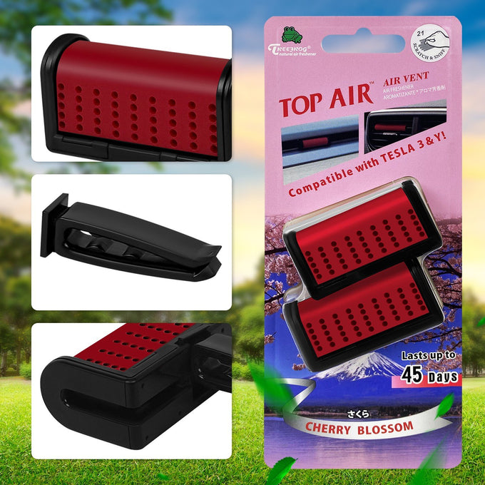 2Pcs Air Vent Clip Air Freshener <br>Tesla Model 3 & Y