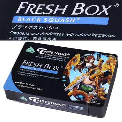 Anime Edition Auto Air Freshener Black Squash Scent 200g <BR>160mm X 105mm X 25mm