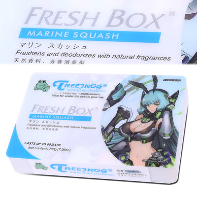 Anime Edition Auto Air Freshener Marine Squash Scent 200g <BR>160mm X 105mm X 25mm