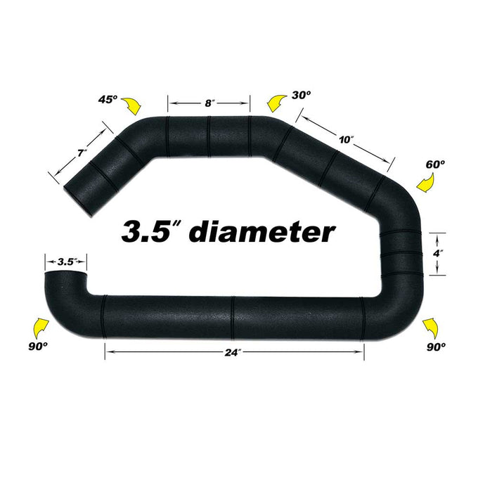 Engine Cold Air Intake Tube <br> Universal Fit