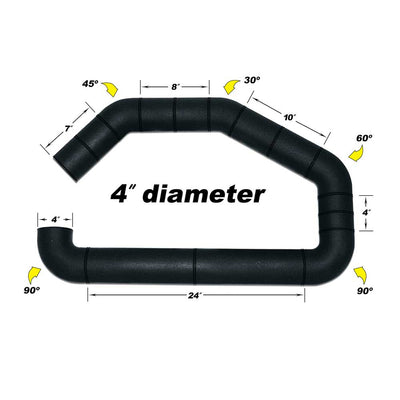 Engine Cold Air Intake Tube <br> Universal Fit