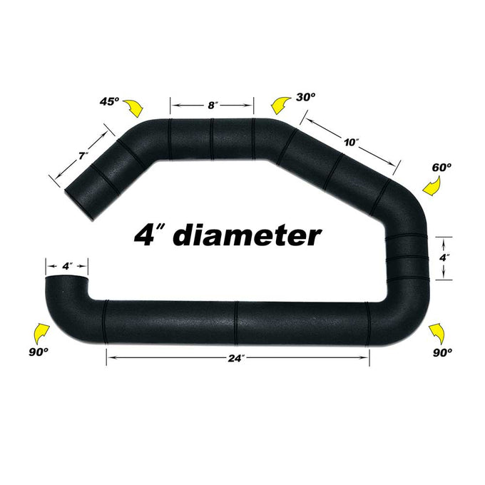 Engine Cold Air Intake Tube <br> Universal Fit