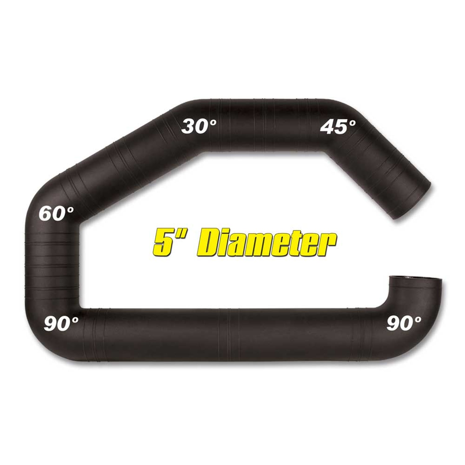 Engine Cold Air Intake Tube <br> Universal Fit
