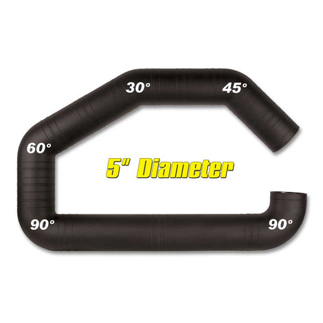 Engine Cold Air Intake Tube <br> Universal Fit