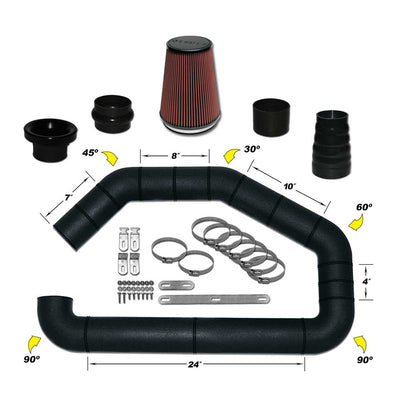 Engine Cold Air Intake Performance Kit <br> Universal Fit
