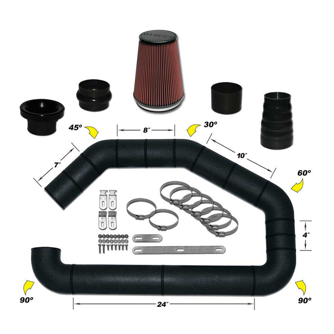 Engine Cold Air Intake Performance Kit <br> Universal Fit