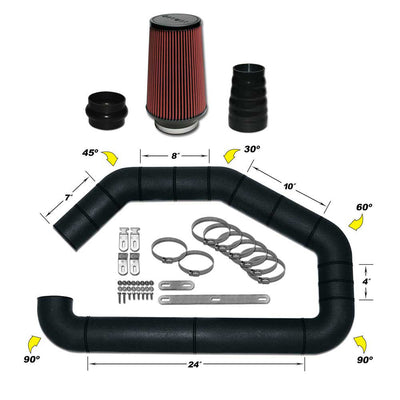 Engine Cold Air Intake Performance Kit <br> Universal Fit