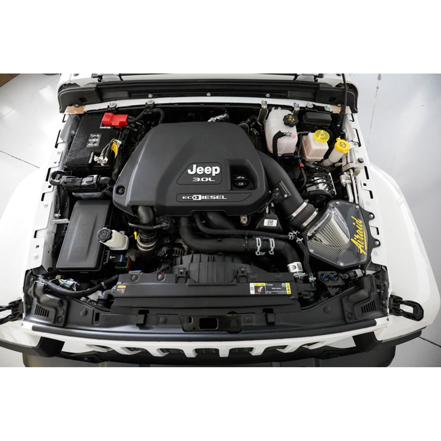 Engine Air Intake and Air Box Kit <br> 20-23 Jeep Wrangler 21-23 Gladiator