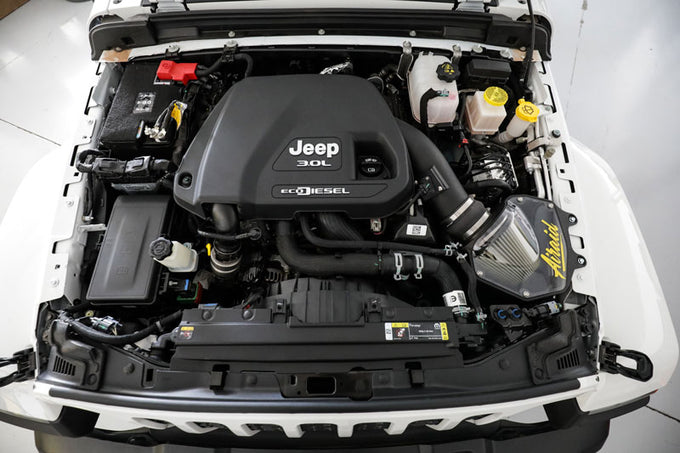 Engine Air Intake and Air Box Kit <br> 20-23 Jeep Wrangler 21-23 Gladiator