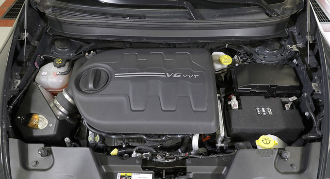 Engine Air Intake and Air Box Kit <br> 2014-2018 Jeep Cherokee