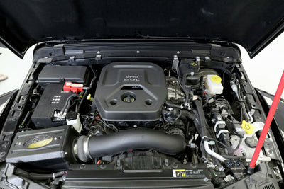 Engine Air Intake and Air Box Kit <br> 2018-2023 Jeep Wrangler