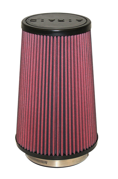 4in flange Cone Air Filter <br> 6 Base, 4-5/8 Top, 9 in H