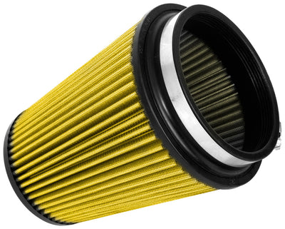 5in flange Cone Air Filter, Synthaflow <br> 6-1/2 Base, 4-3/4 Top, 7-9/16 in H