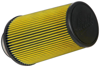 3-1/2in flange Cone Air Filter, Synthaflow <br> 6 Base, 4-5/8 Top, 9 in H