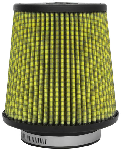 3-1/2in flange Cone Air Filter, Synthaflow <br> 6 Base, 4-5/8 Top, 6 in H