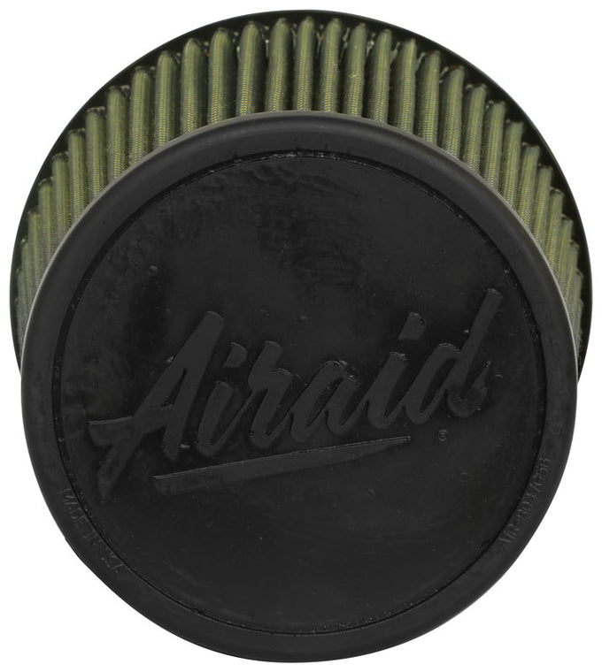 3-1/2in flange Cone Air Filter, Synthaflow <br> 6 Base, 4-5/8 Top, 6 in H