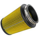 4in flange Cone Air Filter, Synthaflow <br> 6 Base, 4-5/8 Top, 7 in H