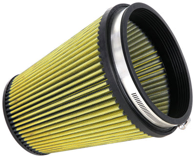 6in flange Cone Air Filter, Synthaflow <br> 7-1/4 Base, 5 Top, 8 in H