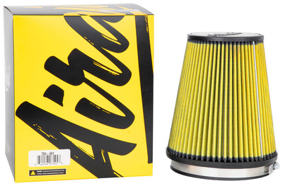 6in flange Cone Air Filter, Synthaflow <br> 7-1/4 Base, 5 Top, 8 in H