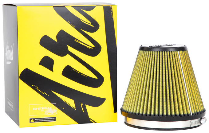 6in flange Cone Air Filter <br> 7-1/2 Base, 3-7/8 Top, 6 in H