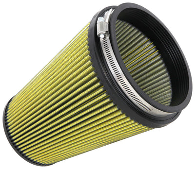 6in flange Cone Air Filter, Synthaflow <br> 7-1/4 Base, 5 Top, 9 in H