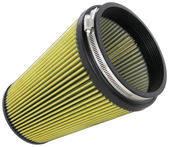 6in flange Cone Air Filter, Synthaflow <br> 7-1/4 Base, 5 Top, 9 in H