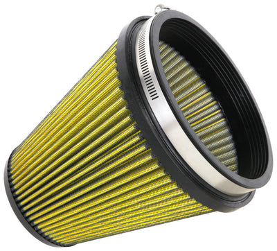 6in flange Cone Air Filter, Synthaflow <br> 7 Base, 4-3/8 Top, 7 in H