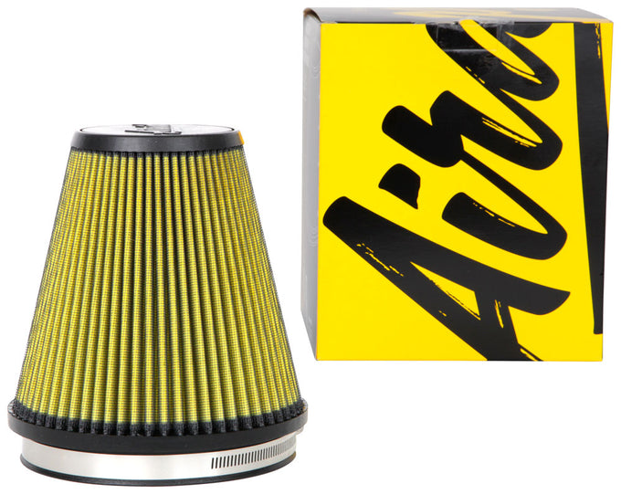 6in flange Cone Air Filter, Synthaflow <br> 7 Base, 4-3/8 Top, 7 in H