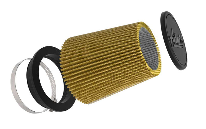 5in flange Cone Air Filter, Synthaflow <br> 6-1/2 Base, 4-5/8 Top, 7 in H