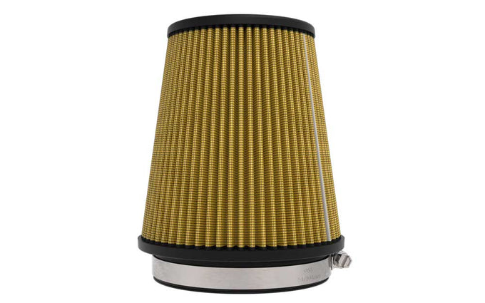 5in flange Cone Air Filter, Synthaflow <br> 6-1/2 Base, 4-5/8 Top, 7 in H