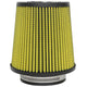 3-1/2in flange Cone Air Filter <br> 6 Base, 4-5/8 Top, 6 in H