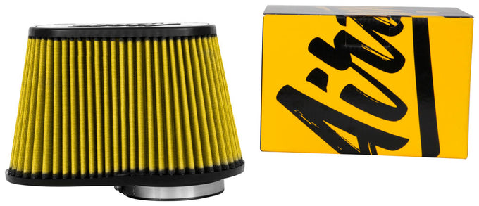 4-1/2in flange Cone Air Filter, Synthaflow <br> 11-1/2X 7 Base, 9 X 4-1/2 Top, 7-1/4 in H